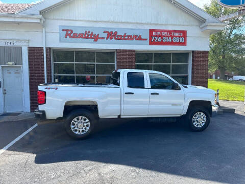 2017 Chevrolet Silverado 2500HD for sale at Reality Motors in Monessen PA