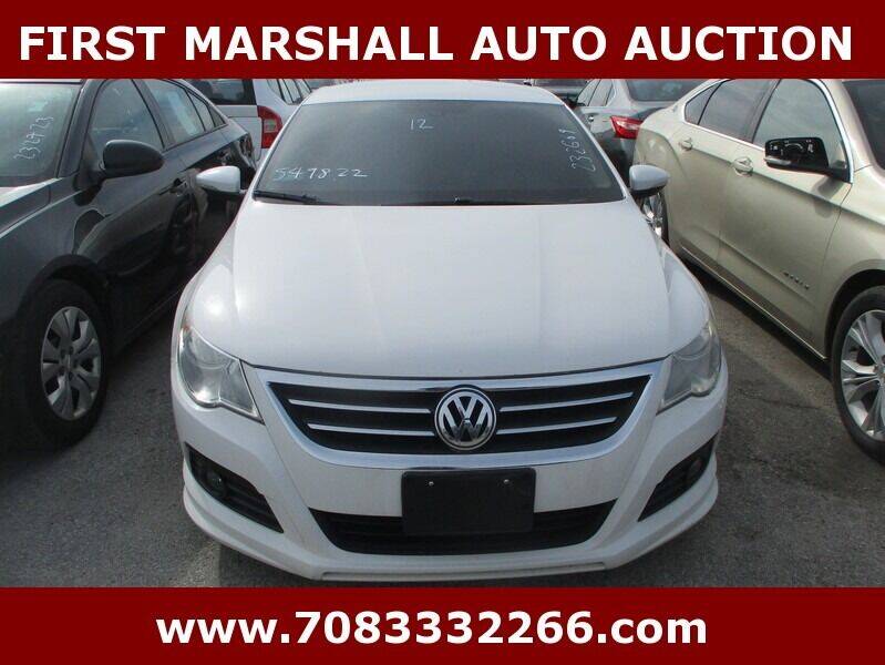 2012 Volkswagen CC for sale at First Marshall Auto Auction in Harvey IL