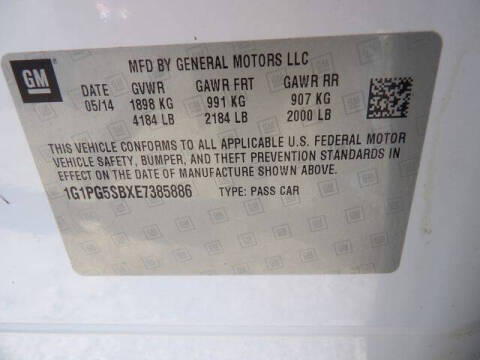 2014 Chevrolet Cruze LTZ Auto