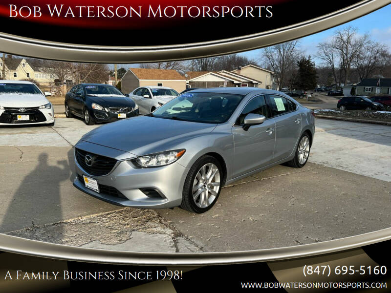 2016 Mazda MAZDA6 for sale at Bob Waterson Motorsports in South Elgin IL