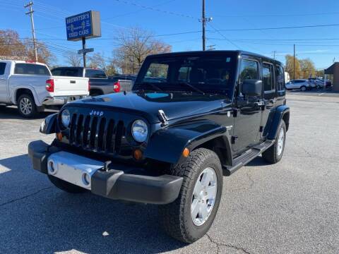 2012 Jeep Wrangler Unlimited for sale at Brewster Used Cars in Anderson SC