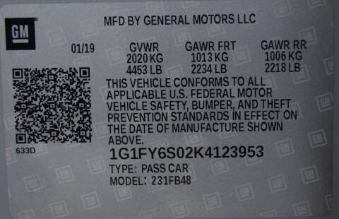 2019 Chevrolet Bolt EV LT