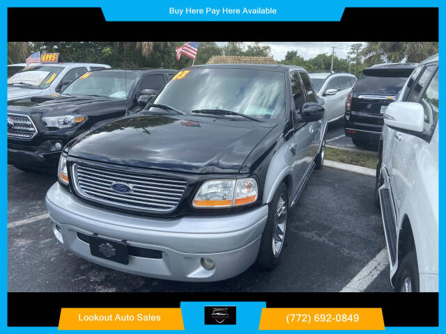 2003 Ford F-150 for sale at Lookout Auto Sales in Stuart, FL