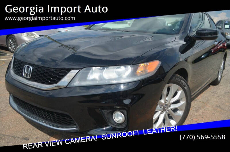 2013 Honda Accord for sale at Georgia Import Auto in Alpharetta GA
