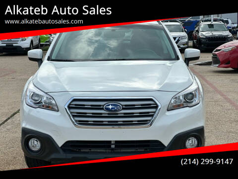 2015 Subaru Outback for sale at Alkateb Auto Sales in Garland TX