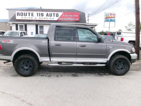 2003 Ford F-150 for sale at ROUTE 119 AUTO SALES & SVC in Homer City PA