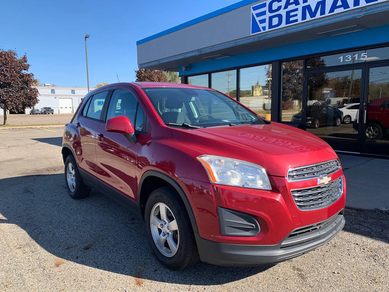 2015 Chevrolet Trax for sale at Cars On Demand LLC in Lansing, MI