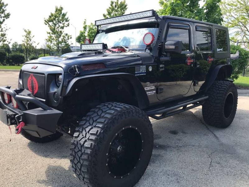 2010 Jeep Wrangler Unlimited for sale at ANYTHING IN MOTION INC in Bolingbrook IL