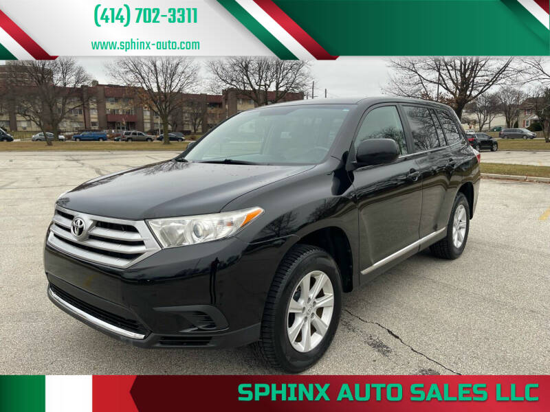 2013 Toyota Highlander for sale at Sphinx Auto Sales LLC in Milwaukee WI