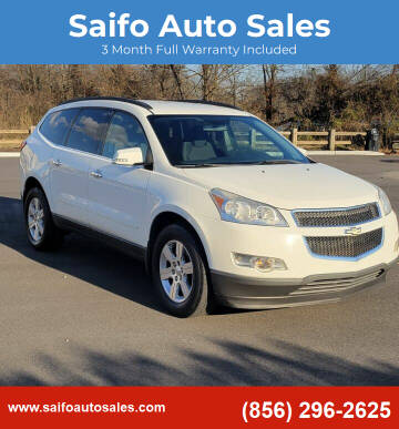 2012 Chevrolet Traverse for sale at Saifo Auto Sales in Delran NJ