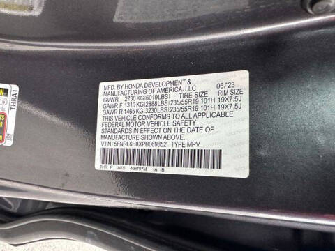 2023 Honda Odyssey Touring