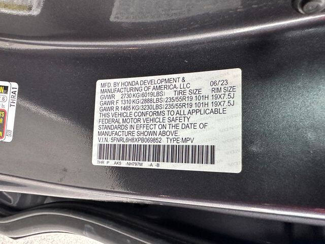 2023 Honda Odyssey Touring