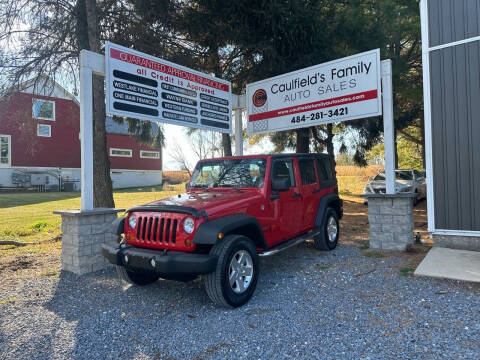 2013 Jeep Wrangler Unlimited for sale at Caulfields Family Auto Sales in Bath PA