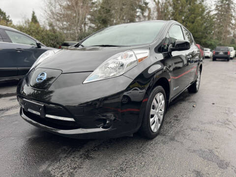 2017 Nissan LEAF for sale at National Motors USA in Bellevue WA