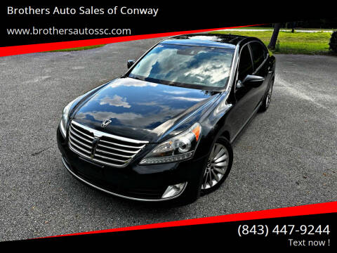 2015 Hyundai Equus for sale at Brothers Auto Sales of Conway in Conway SC