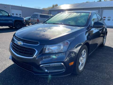 2015 Chevrolet Cruze for sale at Blake Hollenbeck Auto Sales in Greenville MI