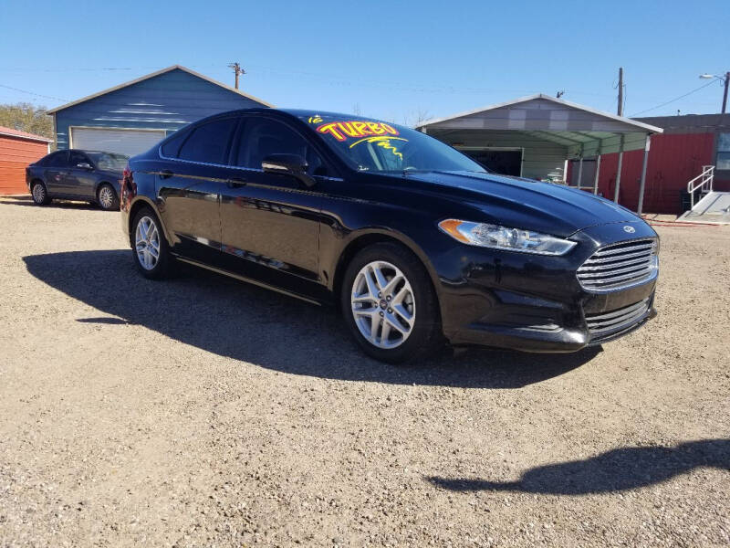 2016 Ford Fusion for sale at QUALITY MOTOR COMPANY in Portales NM