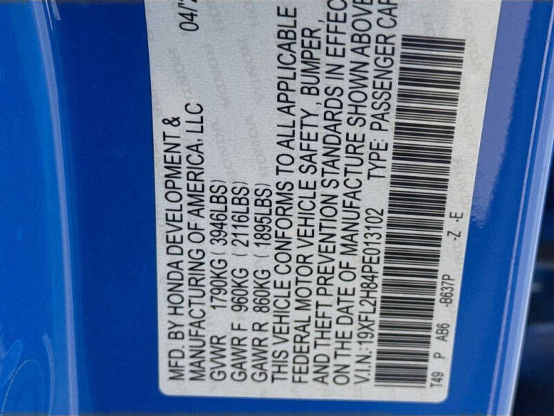 2023 Honda Civic Sport