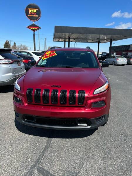 2017 Jeep Cherokee for sale at Top Line Auto Sales in Idaho Falls ID