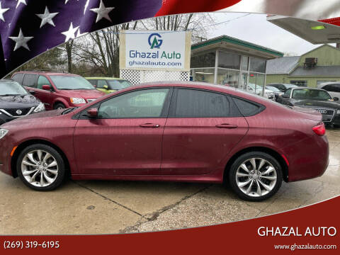 2015 Chrysler 200 for sale at Ghazal Auto in Springfield MI