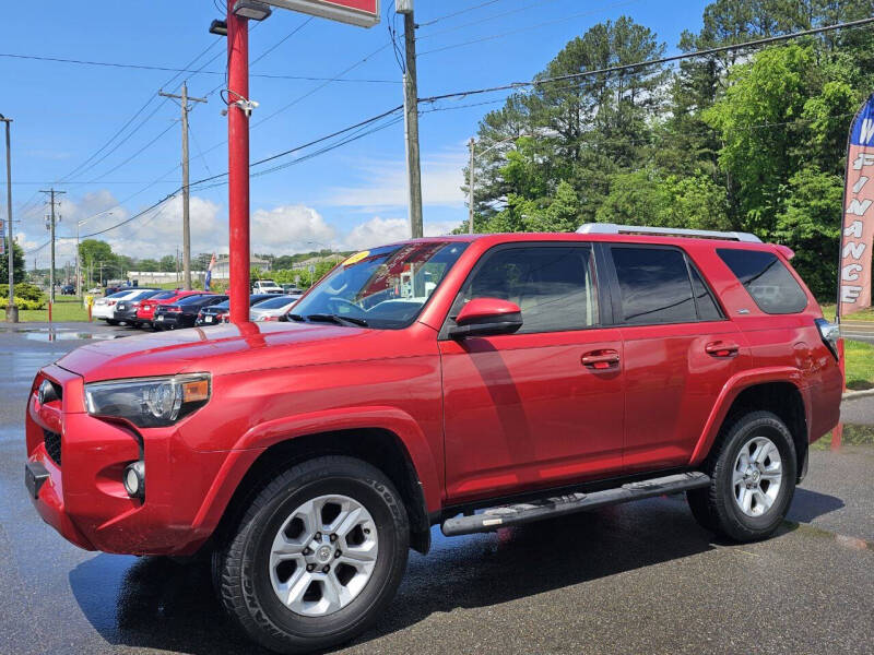 Used 2014 Toyota 4Runner SR5 with VIN JTEBU5JR3E5181575 for sale in Kingsport, TN