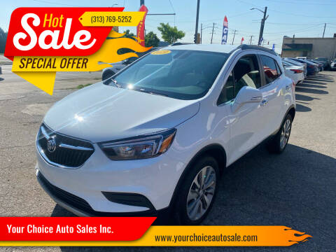 2019 Buick Encore for sale at Your Choice Auto Sales Inc. in Dearborn MI