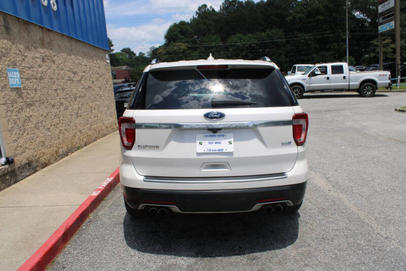 2018 Ford Explorer Platinum
