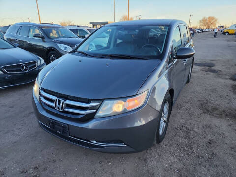 2015 Honda Odyssey for sale at PYRAMID MOTORS - Fountain Lot in Fountain CO