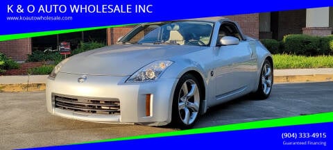 2007 Nissan 350Z for sale at K & O AUTO WHOLESALE INC in Jacksonville FL