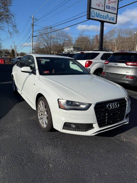 2015 Audi A4 for sale at Cumberland Hill Auto Sales And Service in Cumberland, RI