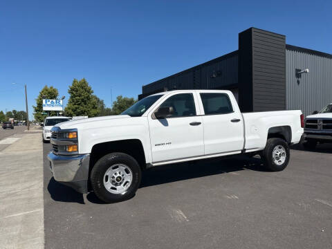 2016 Chevrolet Silverado 2500HD for sale at P & R Auto Sales in Pocatello ID
