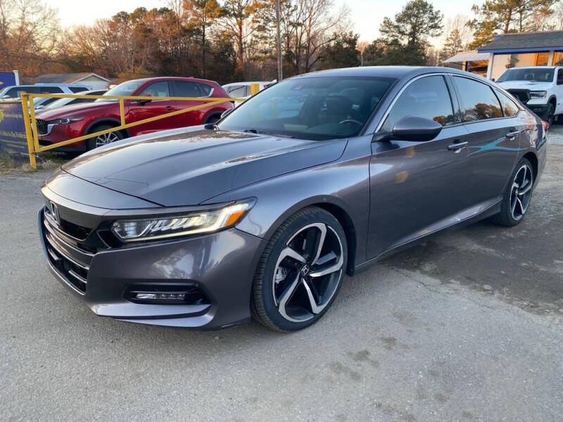 2018 Honda Accord for sale at CRC Auto Sales in Fort Mill SC