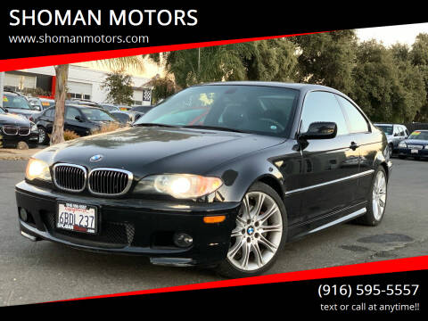 2005 BMW 3 Series for sale at SHOMAN AUTO GROUP in Davis CA