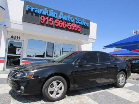 2008 Pontiac Grand Prix for sale at Franklin Auto Sales in El Paso TX