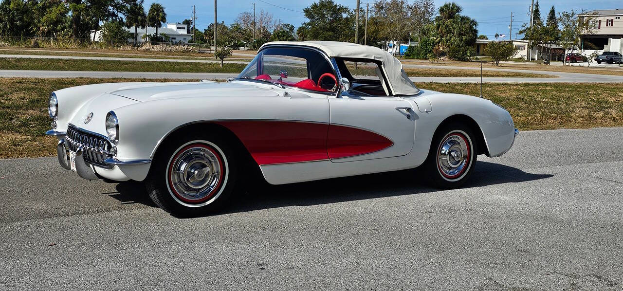 1957 Chevrolet Corvette for sale at FLORIDA CORVETTE EXCHANGE LLC in Hudson, FL