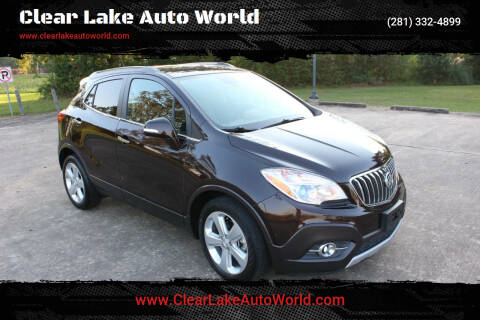 2015 Buick Encore for sale at Clear Lake Auto World in League City TX