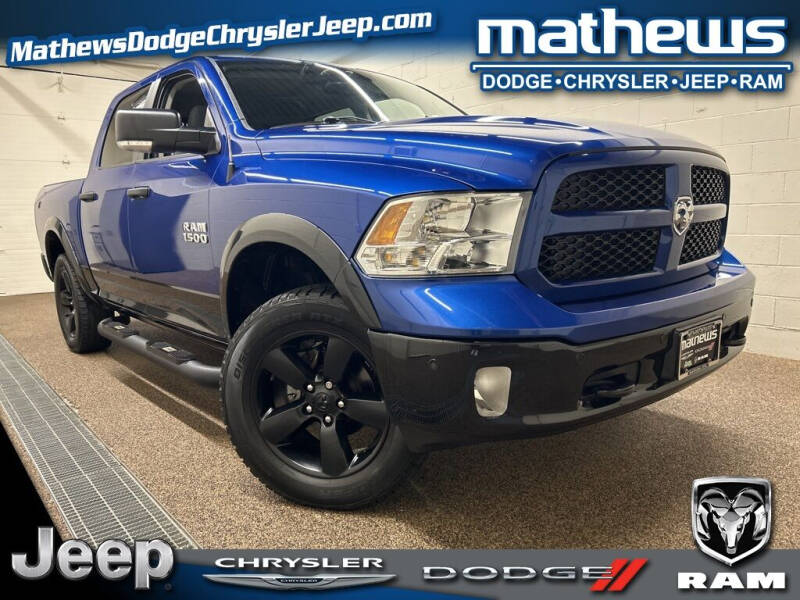 2016 RAM 1500 for sale at MATHEWS DODGE INC in Marion OH