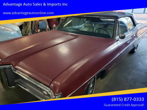 1968 Pontiac Bonneville for sale at Advantage Auto Sales & Imports Inc in Loves Park IL