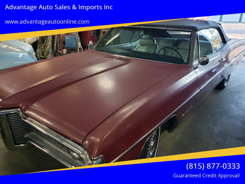 1968 Pontiac Bonneville for sale at Advantage Auto Sales & Imports Inc in Loves Park IL