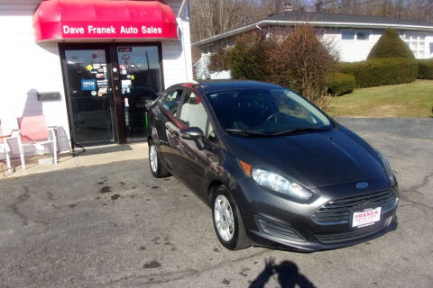 2015 Ford Fiesta for sale at Dave Franek Automotive in Wantage NJ