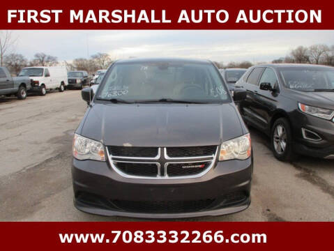 2018 Dodge Grand Caravan for sale at First Marshall Auto Auction in Harvey IL