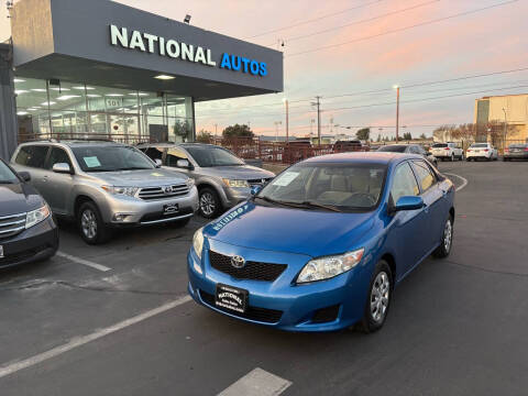 2009 Toyota Corolla for sale at National Autos Sales in Sacramento CA