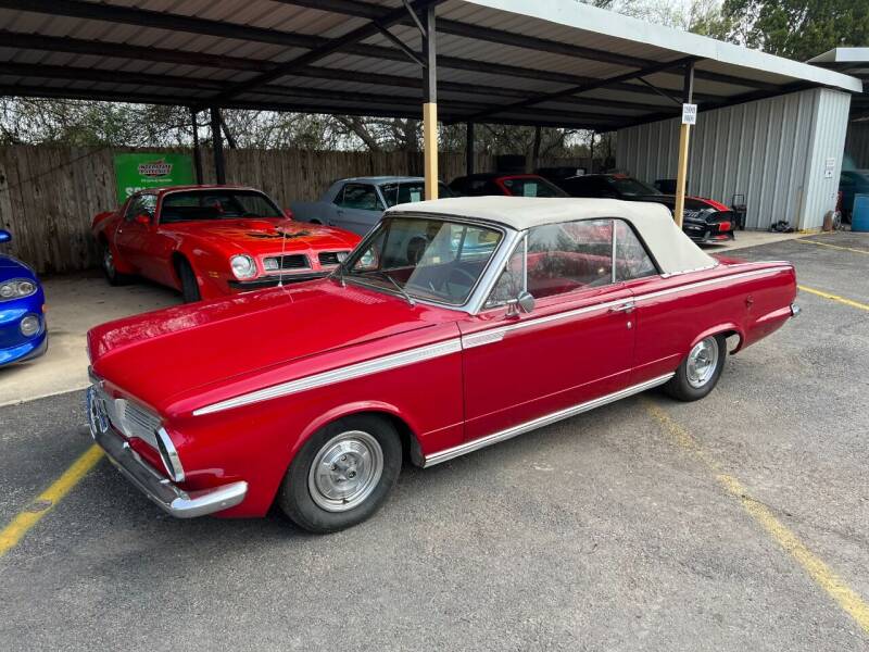 1965 Plymouth Valiant for sale at TROPHY MOTORS in New Braunfels TX