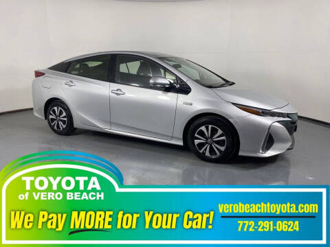 2017 Toyota Prius Prime for sale at PHIL SMITH AUTOMOTIVE GROUP - Toyota Kia of Vero Beach in Vero Beach FL