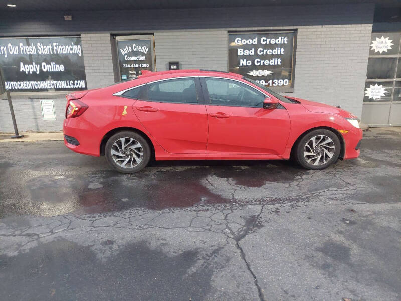 2017 Honda Civic for sale at Auto Credit Connection LLC in Uniontown PA