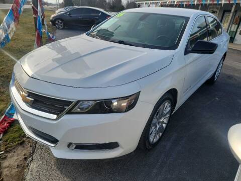 2016 Chevrolet Impala for sale at Pack's Peak Auto in Hillsboro OH