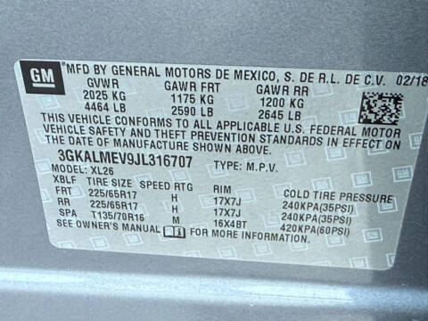 2018 GMC Terrain SLE