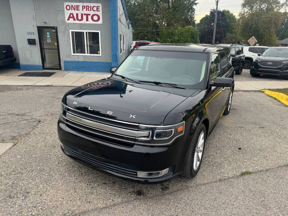 2015 Ford Flex for sale at ONE PRICE AUTO in Mount Clemens, MI