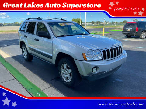 2006 Jeep Grand Cherokee for sale at Great Lakes Auto Superstore in Waterford Township MI