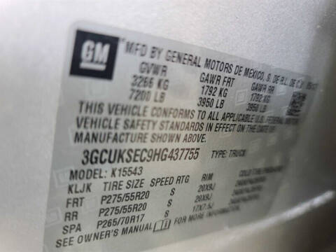 2017 Chevrolet Silverado 1500 LTZ